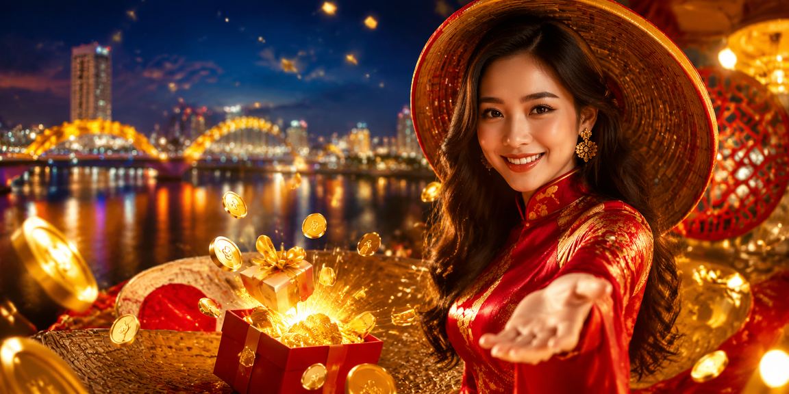 Người dùng Đà Nẵng nhận thưởng đăng ký mới với hình ảnh nón lá truyền thống
