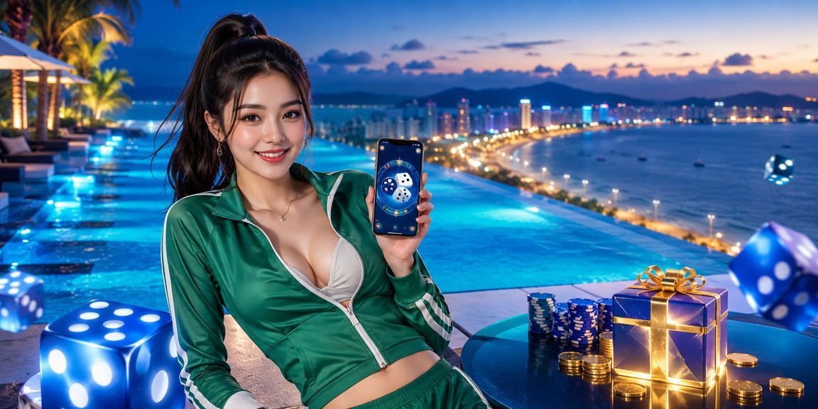 Màu sắc sôi động của trò chơi tài xỉu tại bãi biển Đà Nẵng về đêm