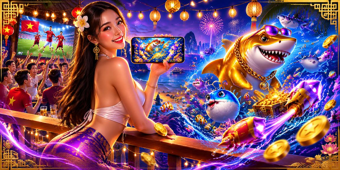 Người dùng Hà Nội truy cập casino trên điện thoại với hiệu ứng neon ban đêm