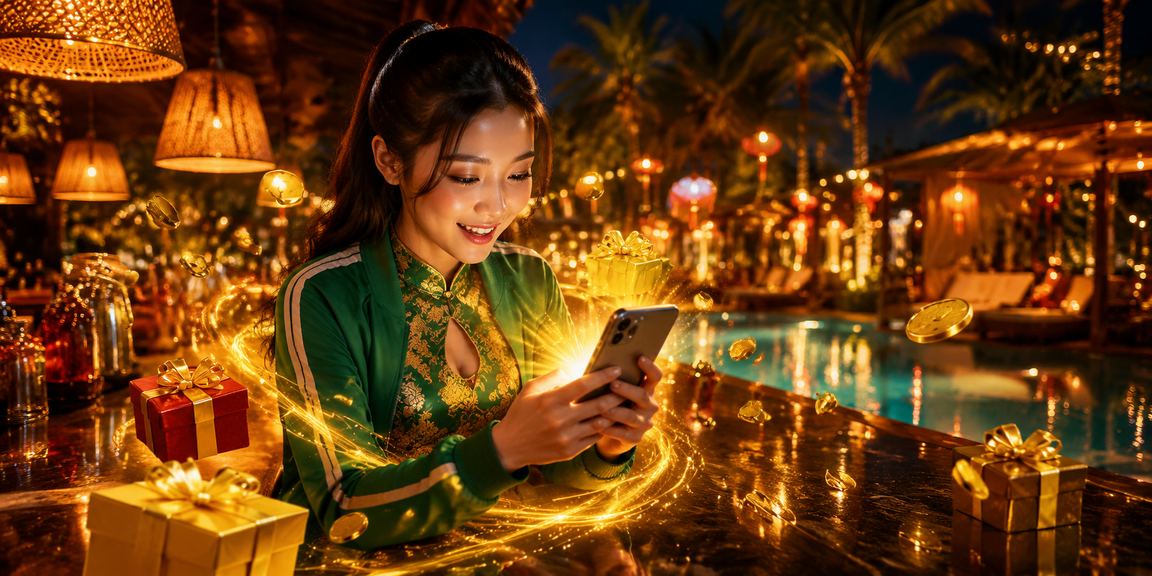 Người mặc áo dài Mũi Né trải nghiệm casino mobile trên điện thoại